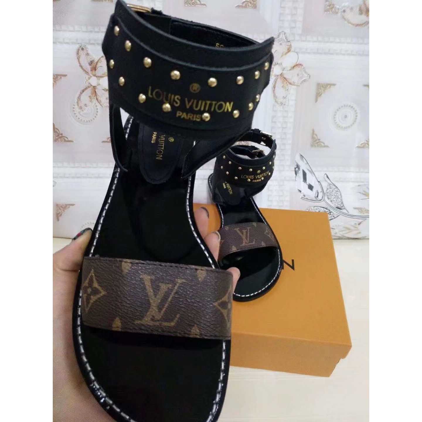 Louis Vuitton Monogram Nomad Women Sandals  - 
