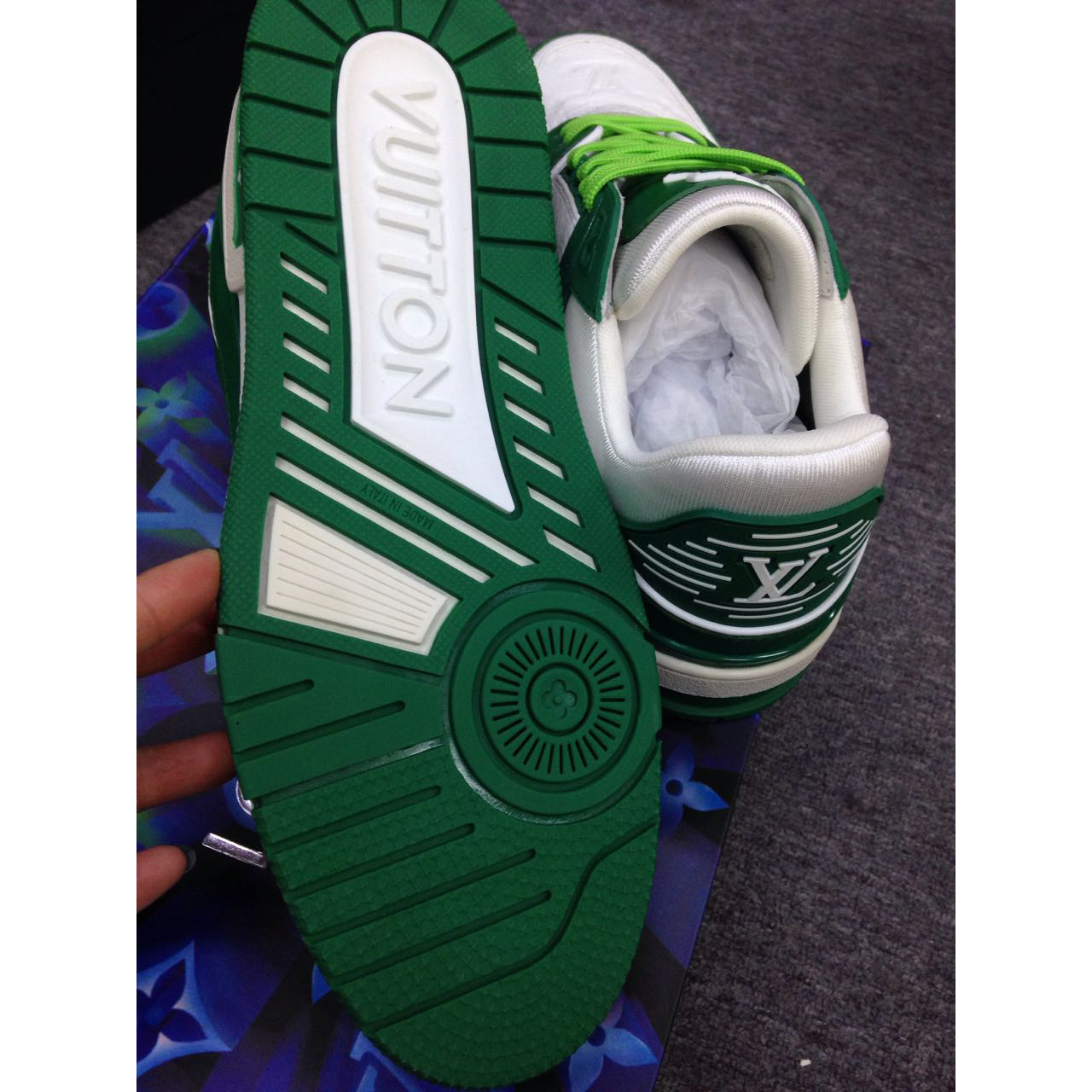 Louis Vuitton Trainer Sneaker(upon uk size) - 