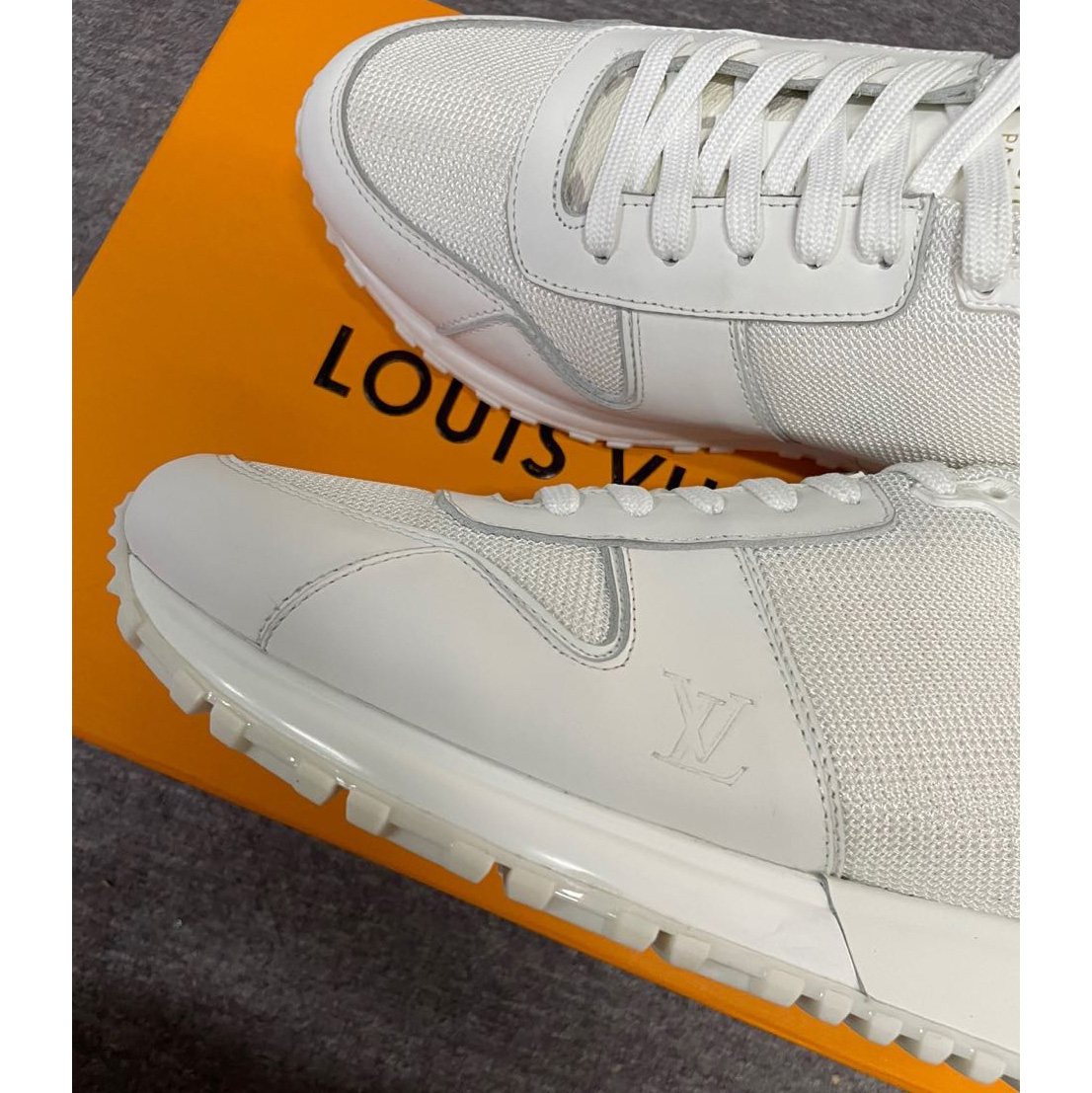Louis Vuitton Run Away Sneaker (upon UK size) - 