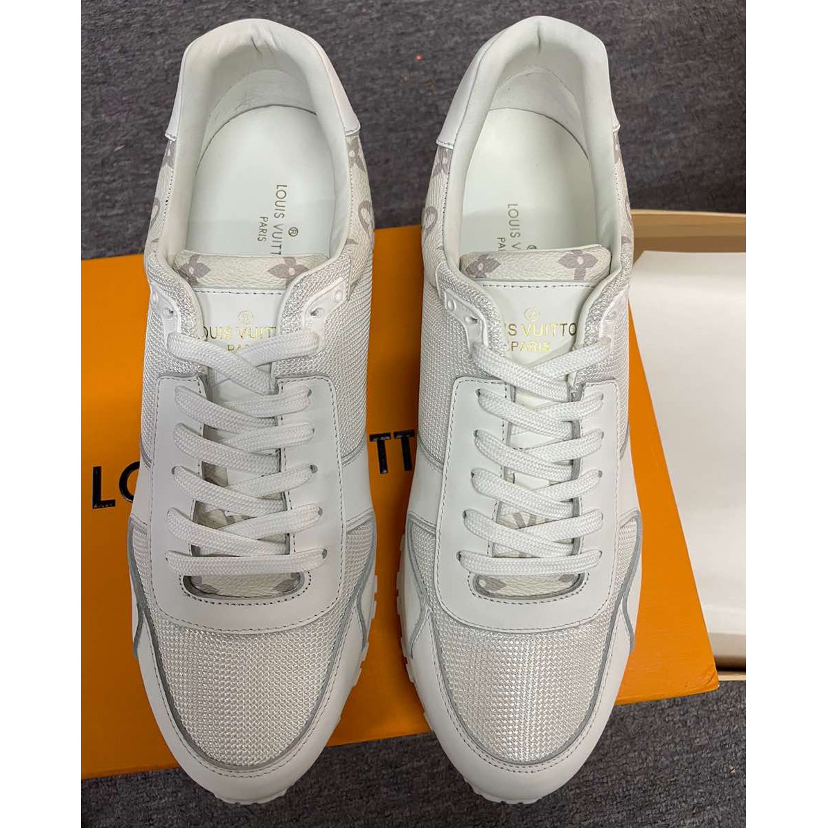 Louis Vuitton Run Away Sneaker (upon UK size) - 