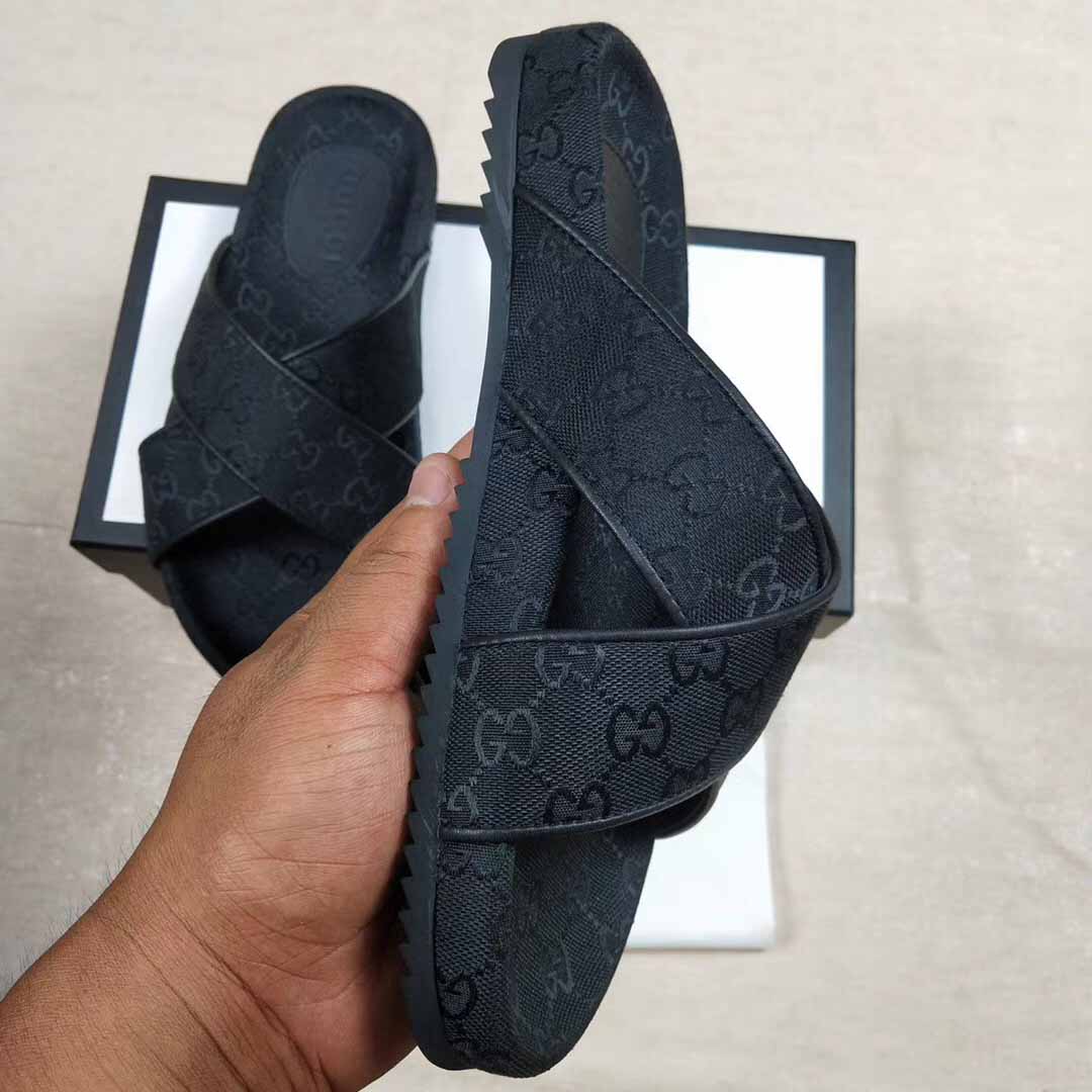 Gucci Men's GG Slide Sandal - 
