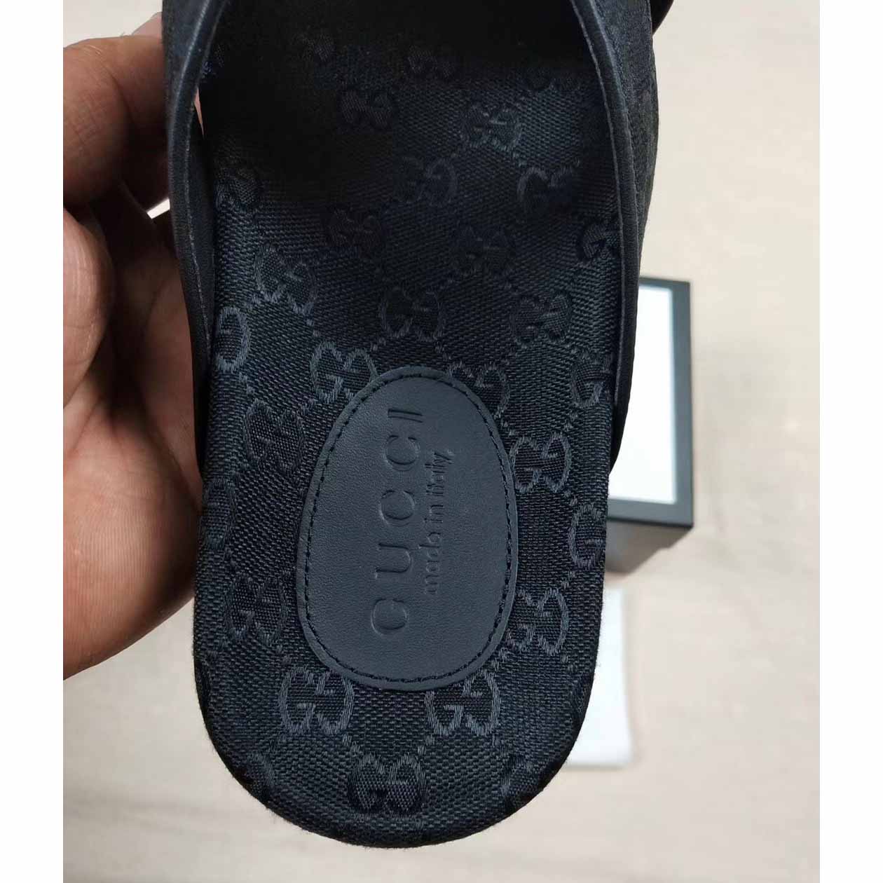 Gucci Men's GG Slide Sandal - 