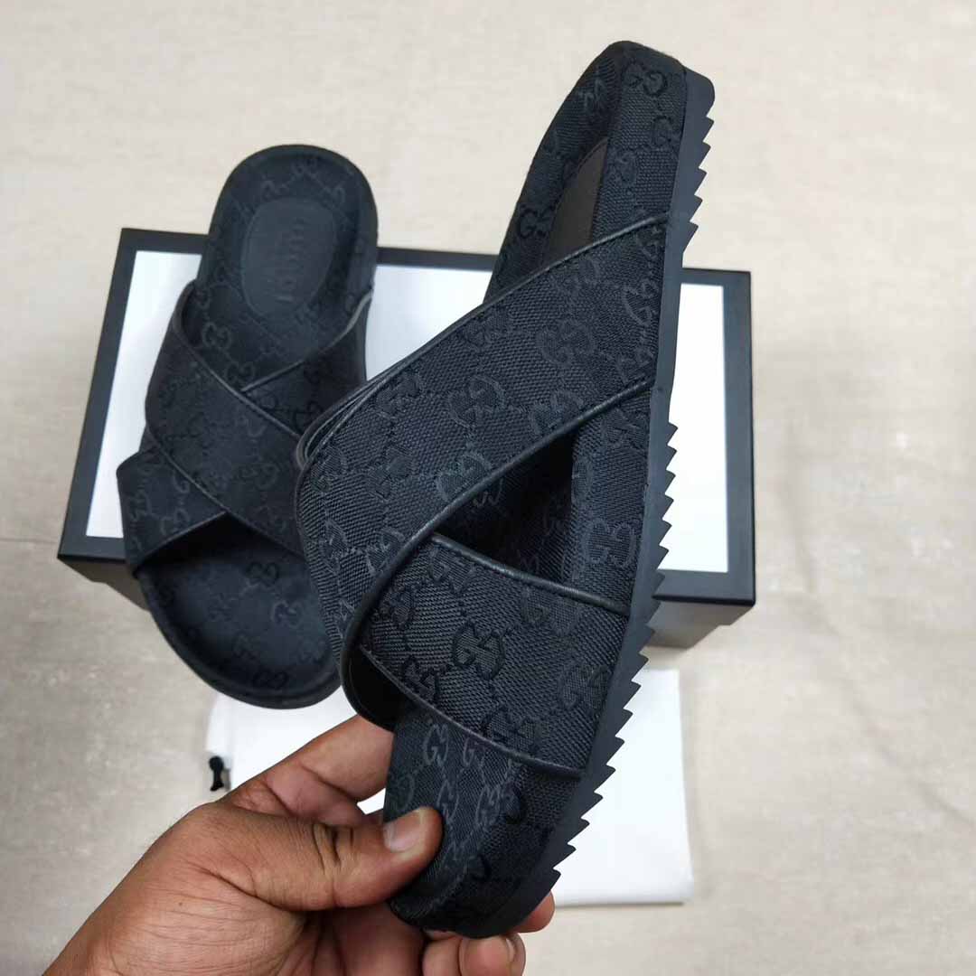 Gucci Men's GG Slide Sandal - 