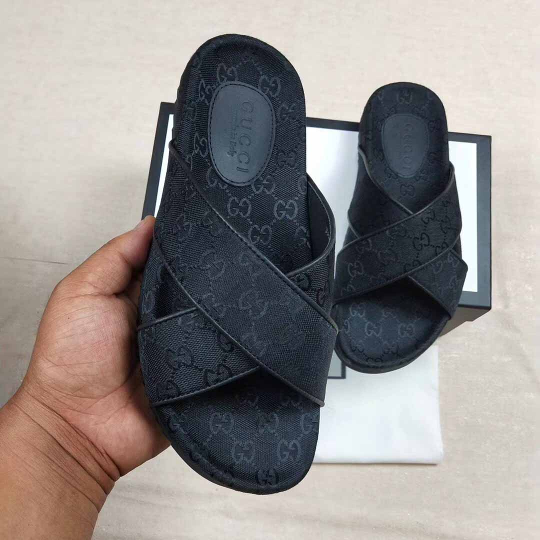 Gucci Men's GG Slide Sandal - 