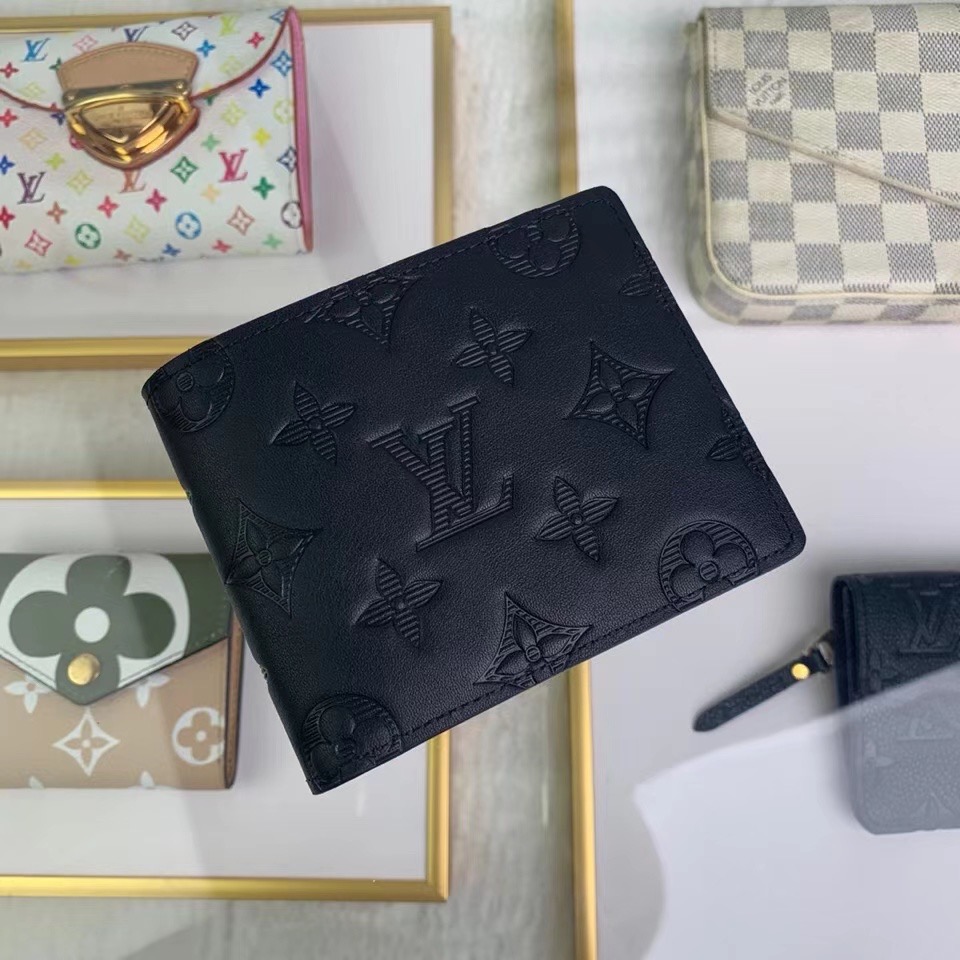 Louis Vuitton  Monogram Black Wallet - 