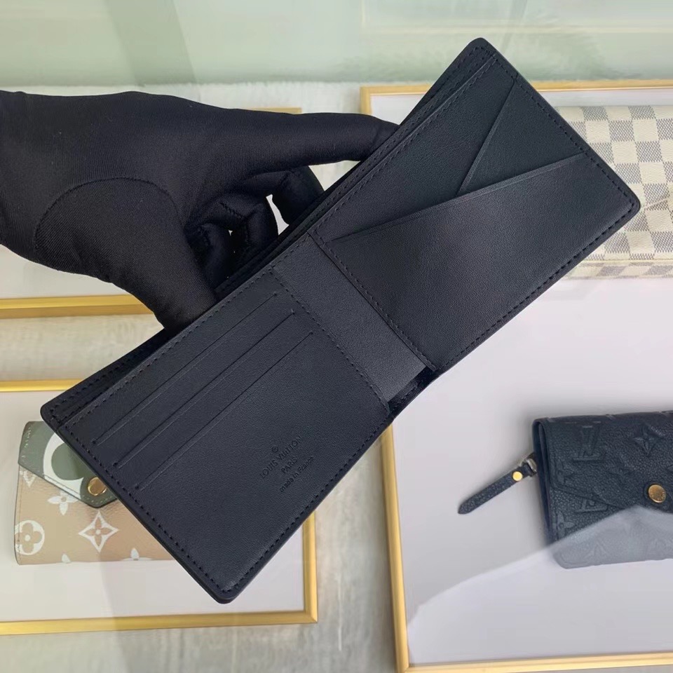 Louis Vuitton  Monogram Black Wallet - 