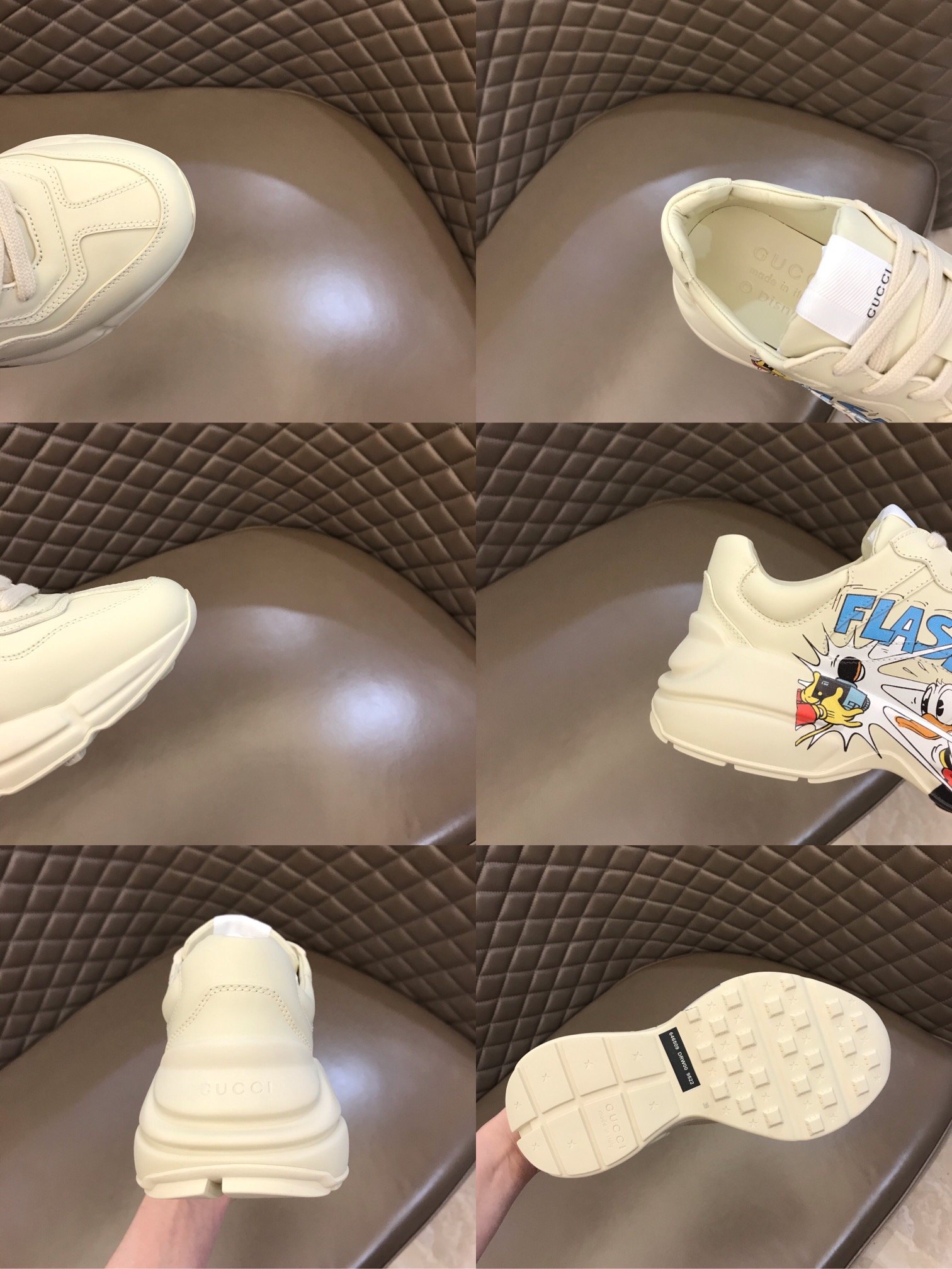 Gucci Disney Donald Duck Print Sneaker - 