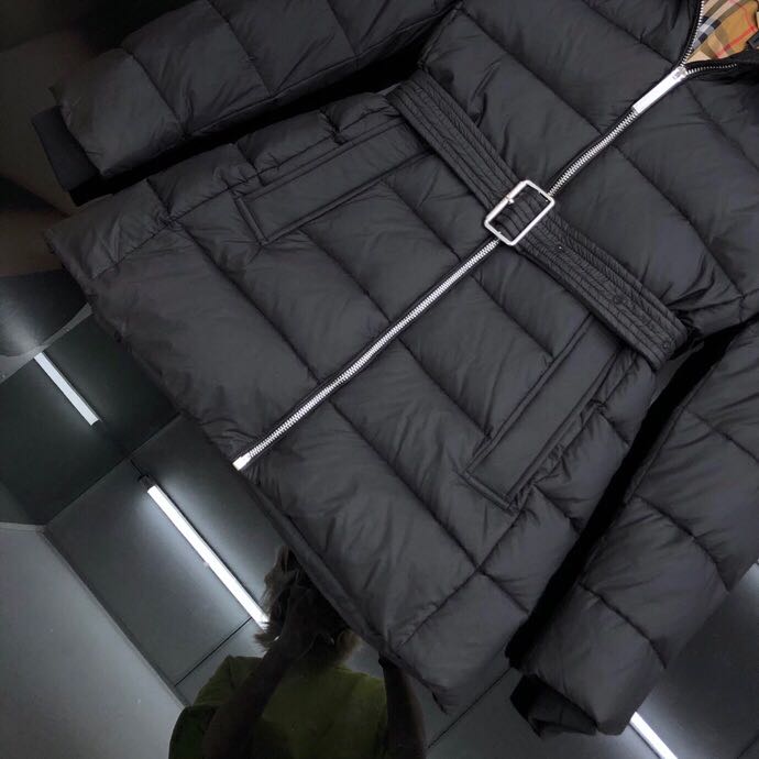 Burberry Belted Down Jacket - 
