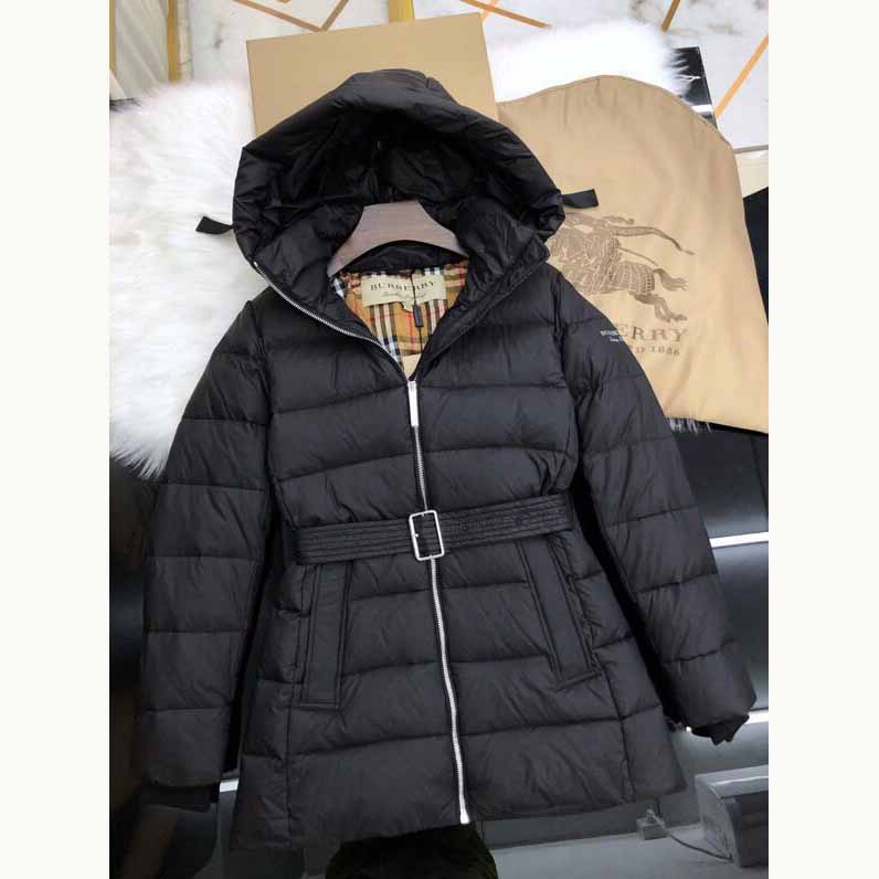 Burberry Belted Down Jacket - 