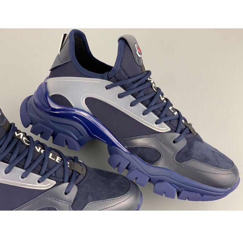 Moncler Logo Patches Lace-up Sneakers - 
