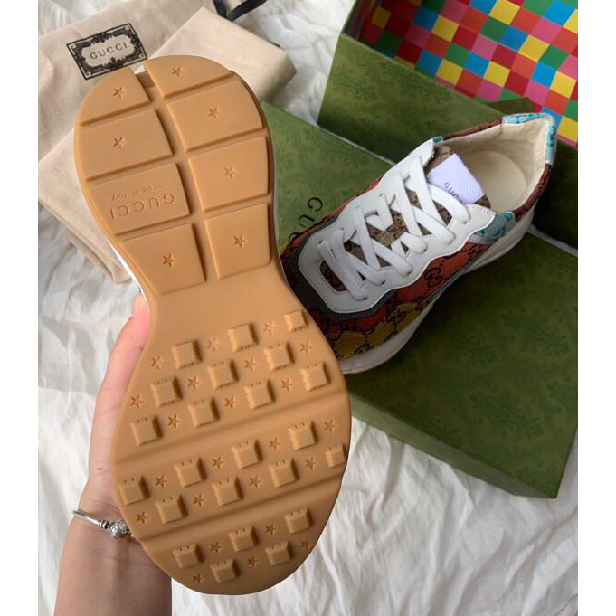 Gucci GG Multicolor Canvas Sneakers For Men And Women - 