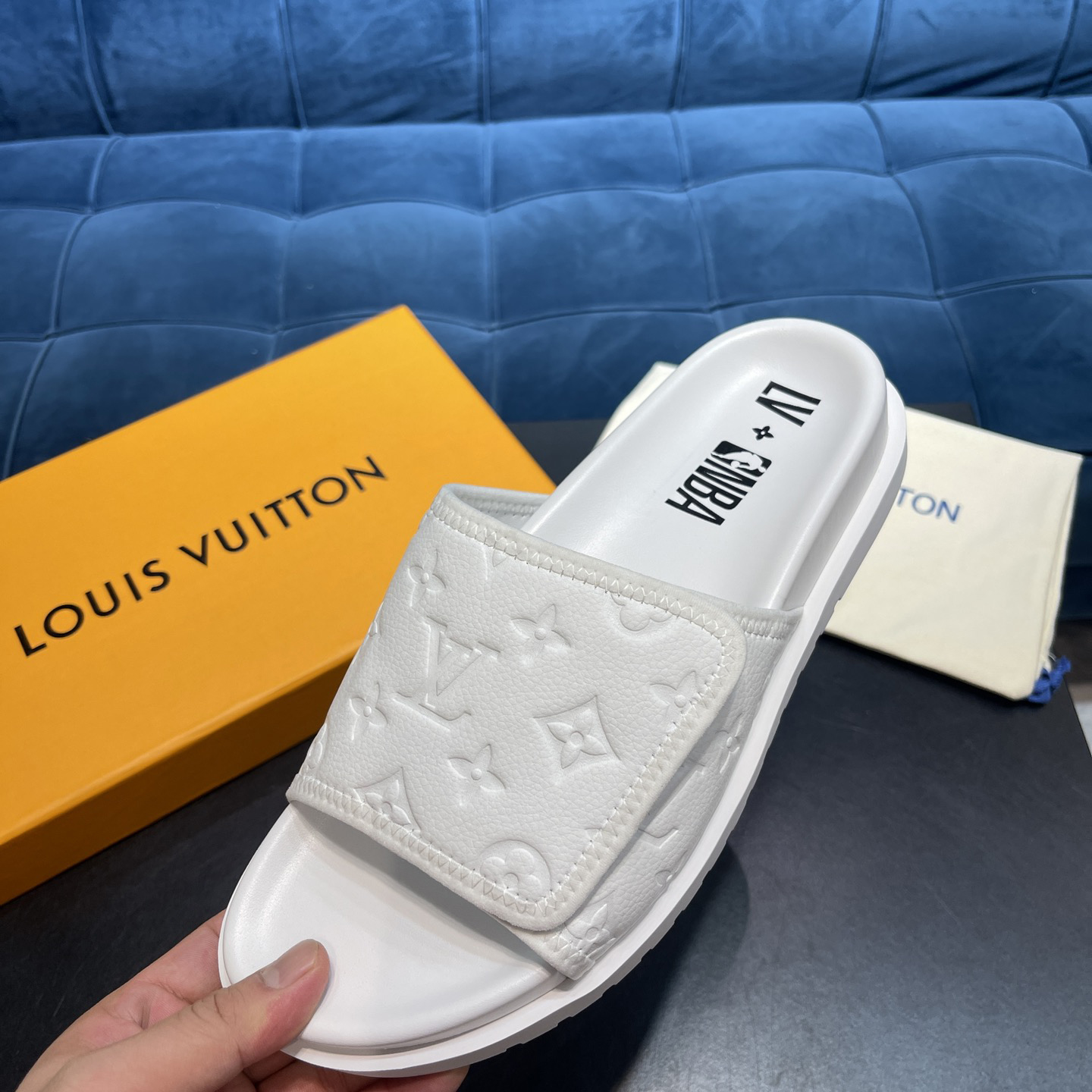Louis Vuitton x NBA Monogram Slipper - 