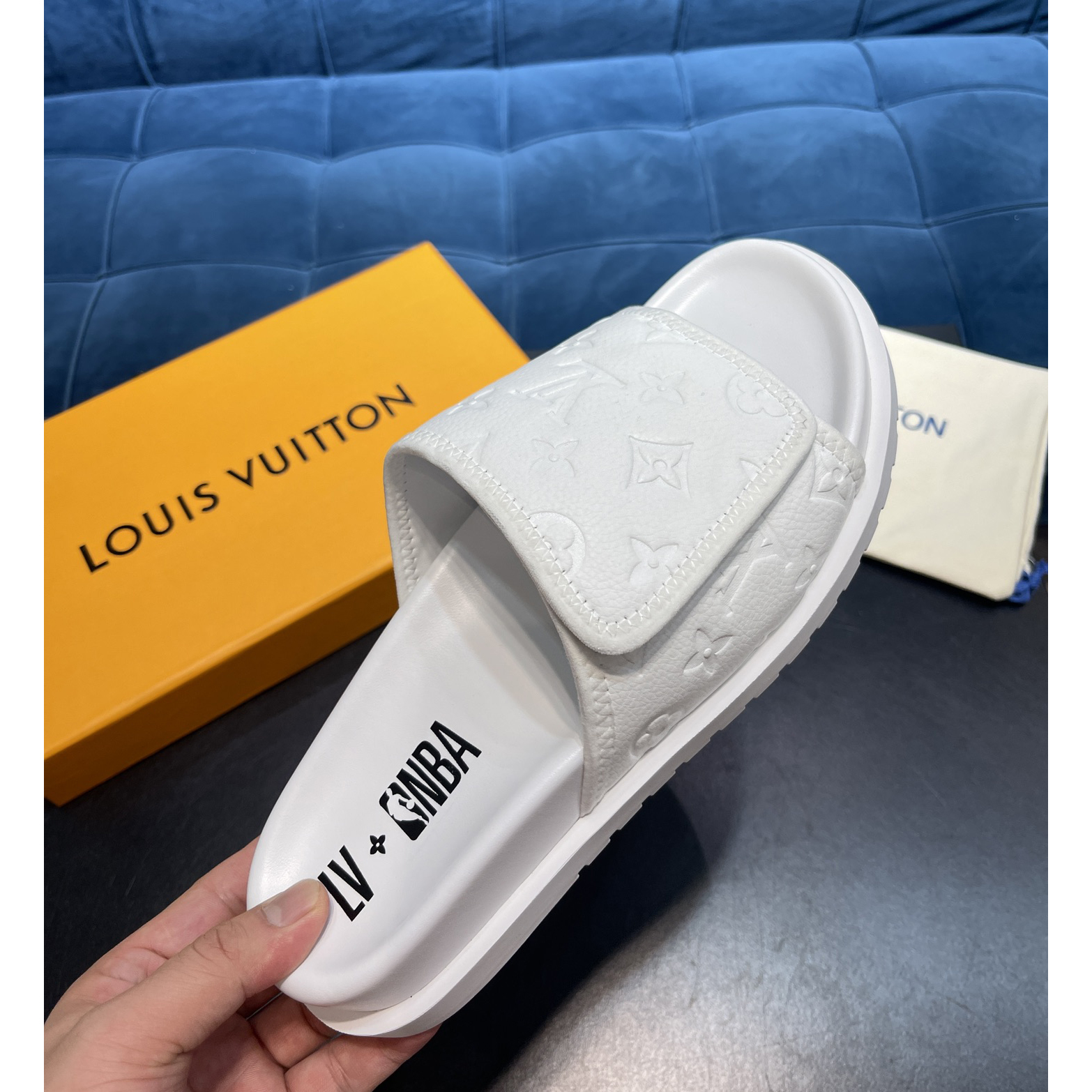 Louis Vuitton x NBA Monogram Slipper - 
