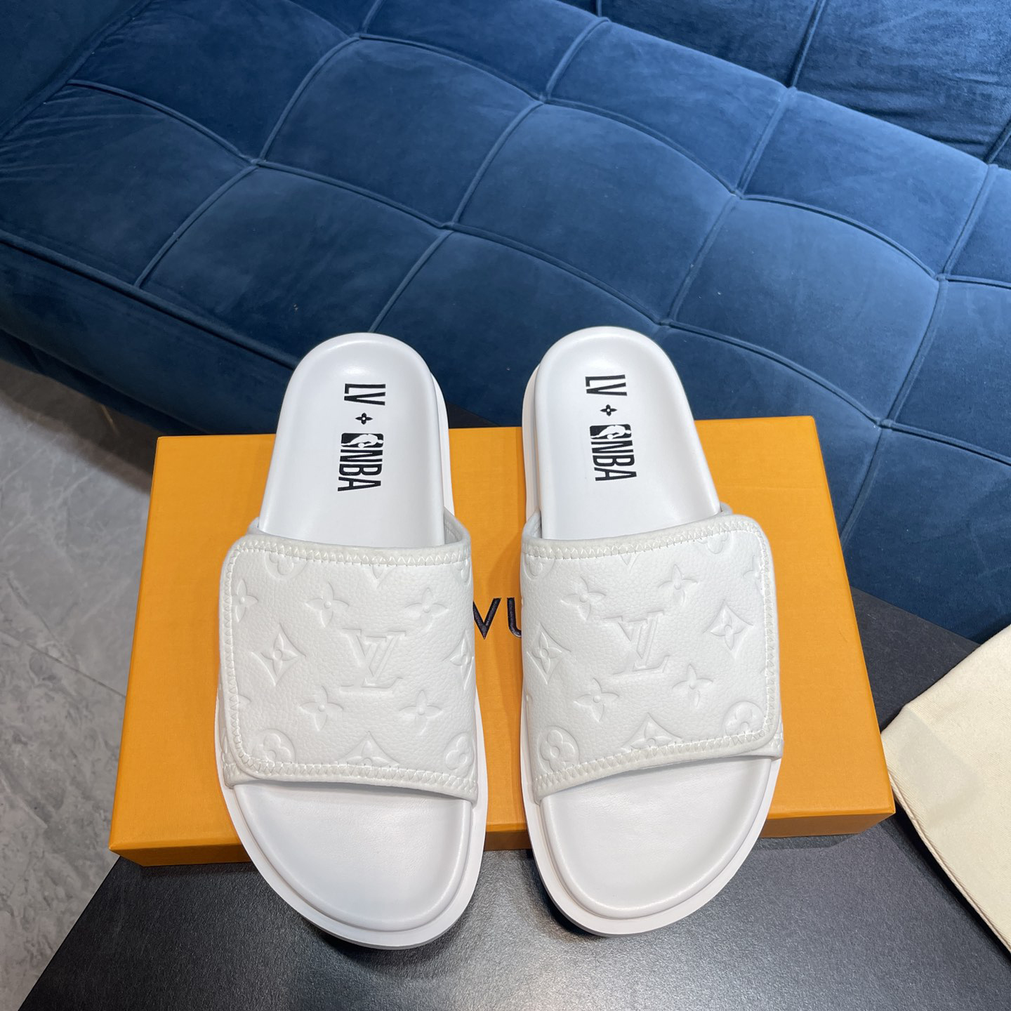 Louis Vuitton x NBA Monogram Slipper - 