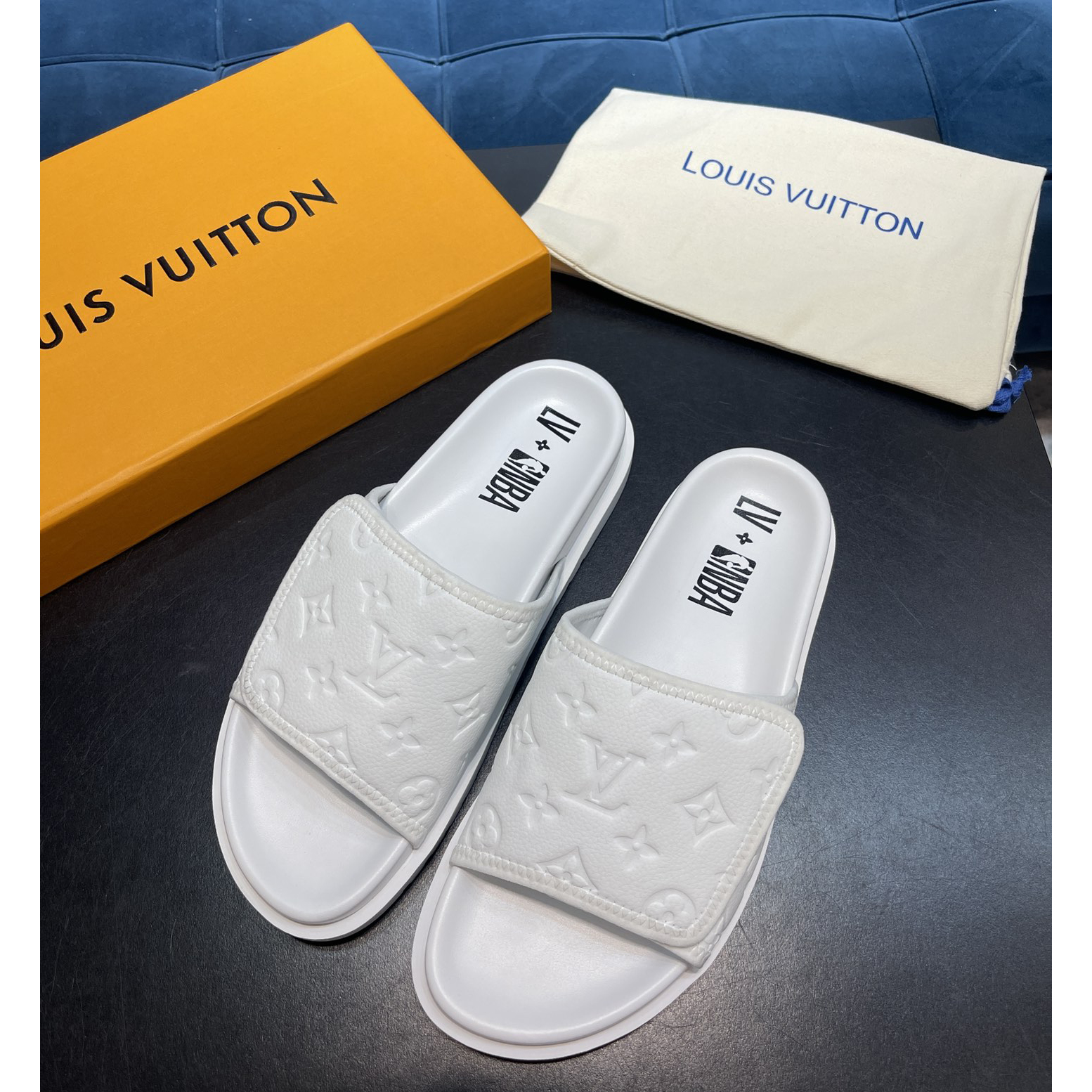 Louis Vuitton x NBA Monogram Slipper - 