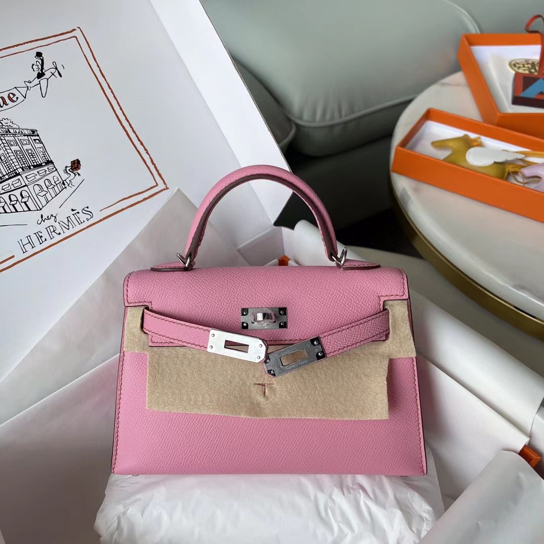 Hermes  Kelly Mini Women Handbag （19-13-6.5CM） - DesignerGu