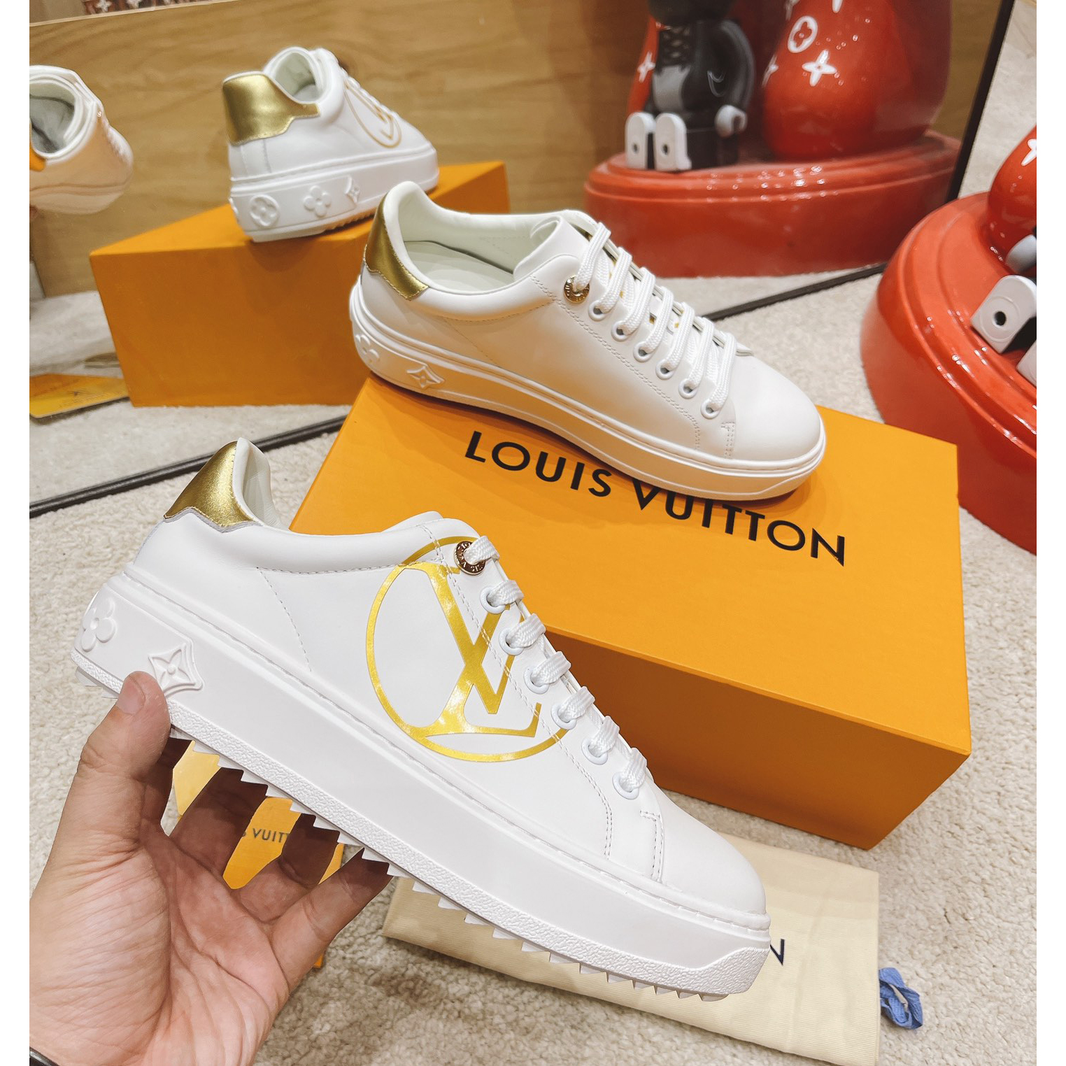 Louis Vuitton Time Out Sneaker  - DesignerGu