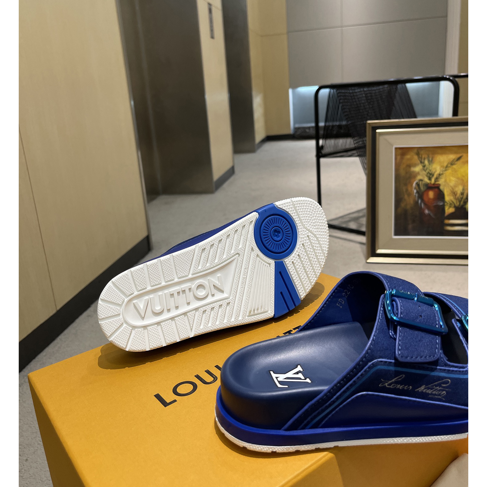 Louis Vuitton Men's Trainer Slippers - 
