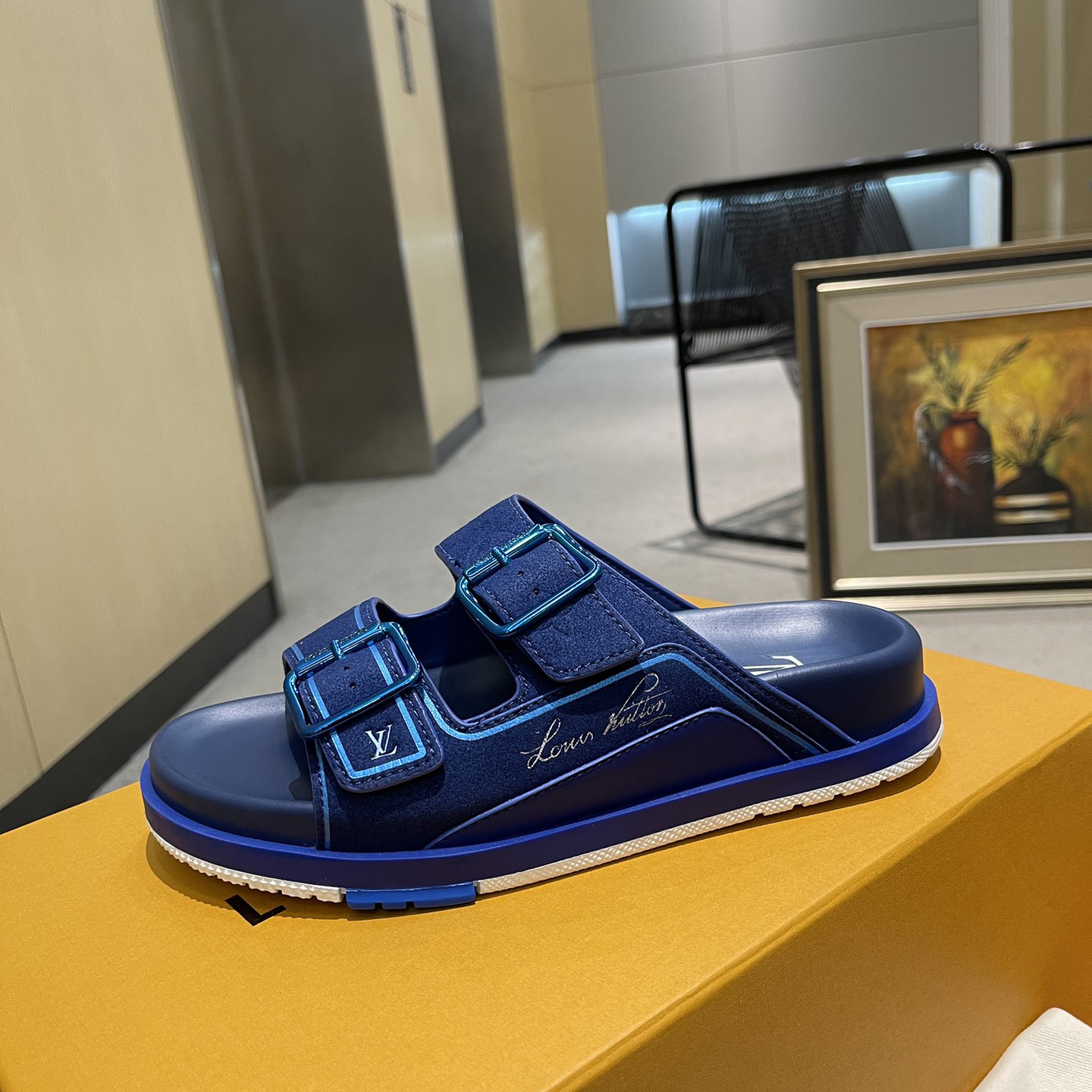 Louis Vuitton Men's Trainer Slippers - 