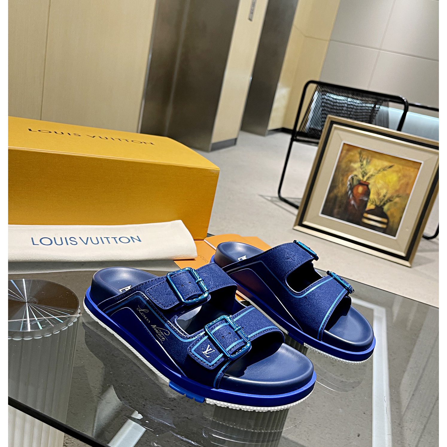 Louis Vuitton Men's Trainer Slippers - 