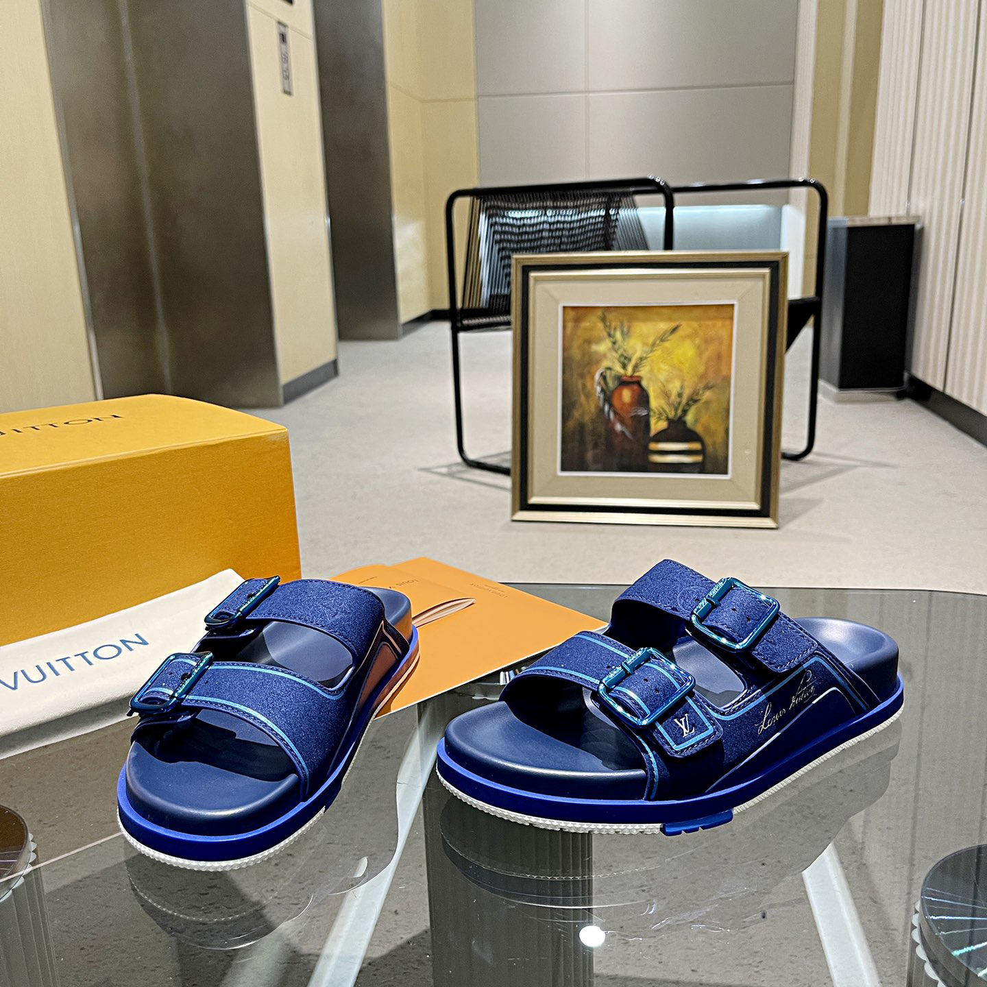 Louis Vuitton Men's Trainer Slippers - 