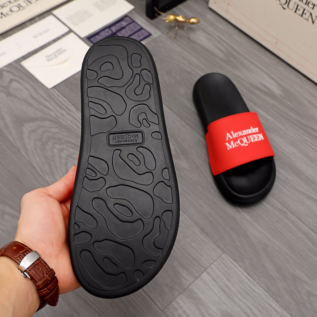 Alexander Mqueen Logo Slipper - 