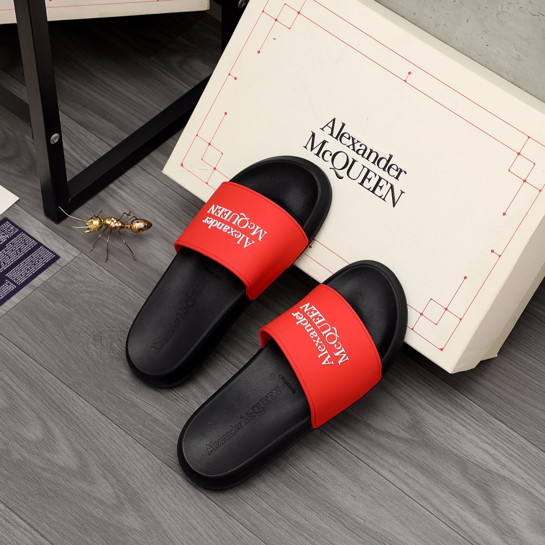 Alexander Mqueen Logo Slipper - 
