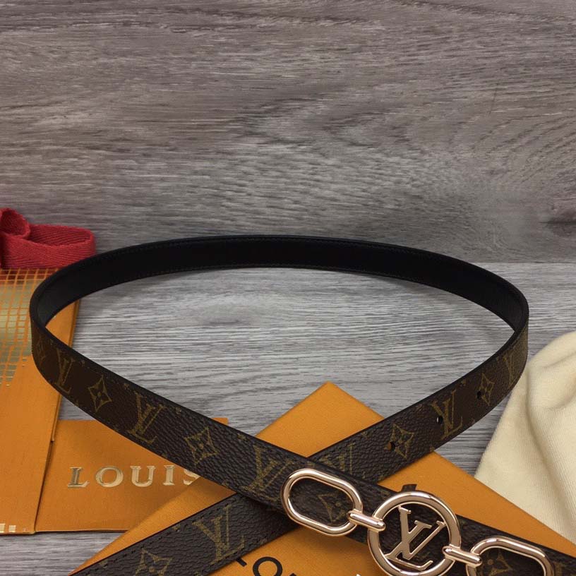 Louis Vuitton Squared LV 20mm Belt - 