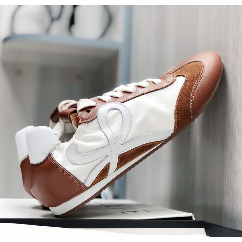 Loewe Ballet Runner In Nylon And Calfskin - DesignerGu