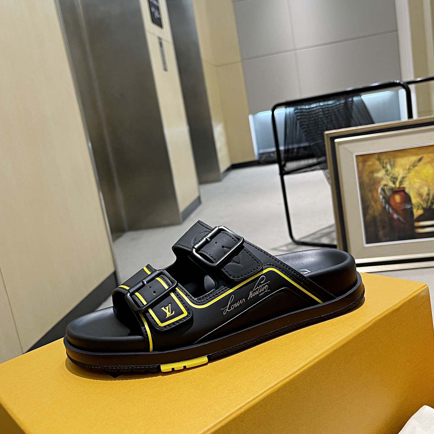 Louis Vuitton Men's Trainer Slippers - 