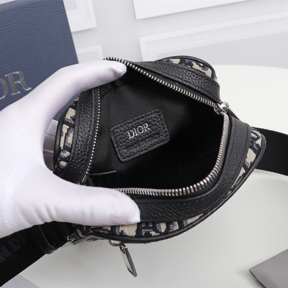 Dior Obique Messengers Bag(14.5- 18-6cm)  - 