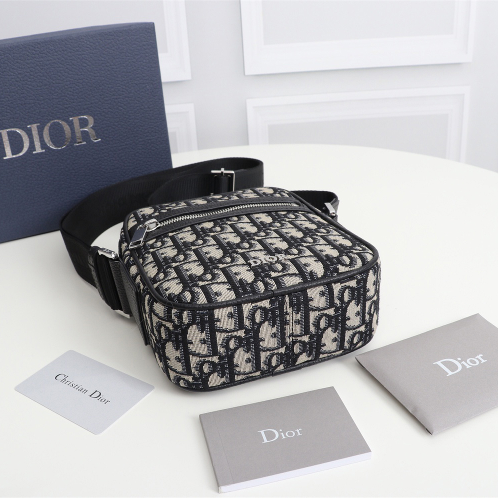 Dior Obique Messengers Bag(14.5- 18-6cm)  - 