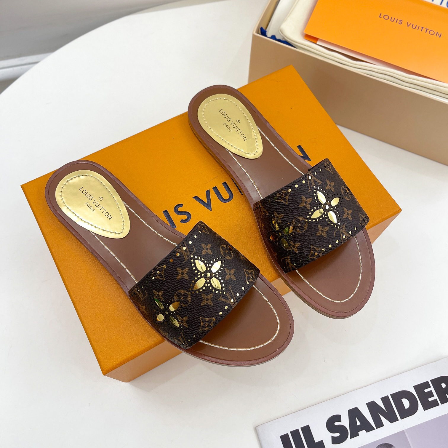Louis Vuitton Lock It Flat Mule   1A9RC5 - 