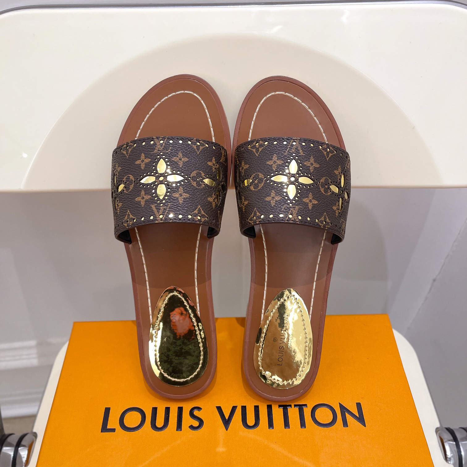 Louis Vuitton Lock It Flat Mule   1A9RC5 - 