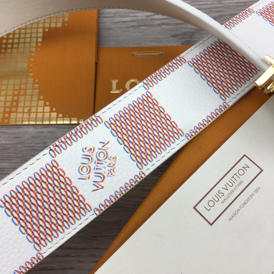 Louis Vuitton LV Optic 40MM Reversible Belt   M0556S - 