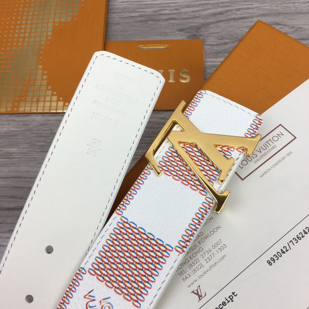 Louis Vuitton LV Optic 40MM Reversible Belt   M0556S - 