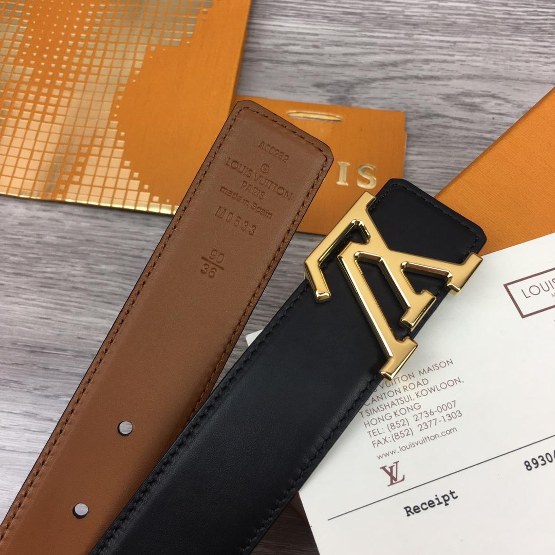 Louis Vuitton  LV Mirror 35MM Reversible Belt - 