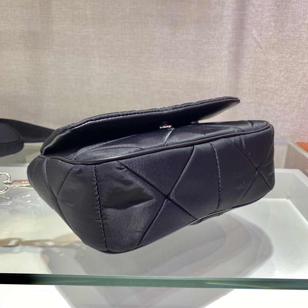 Prada System Nappa Leather Patchwork Bag(21-16-7cm) - DesignerGu