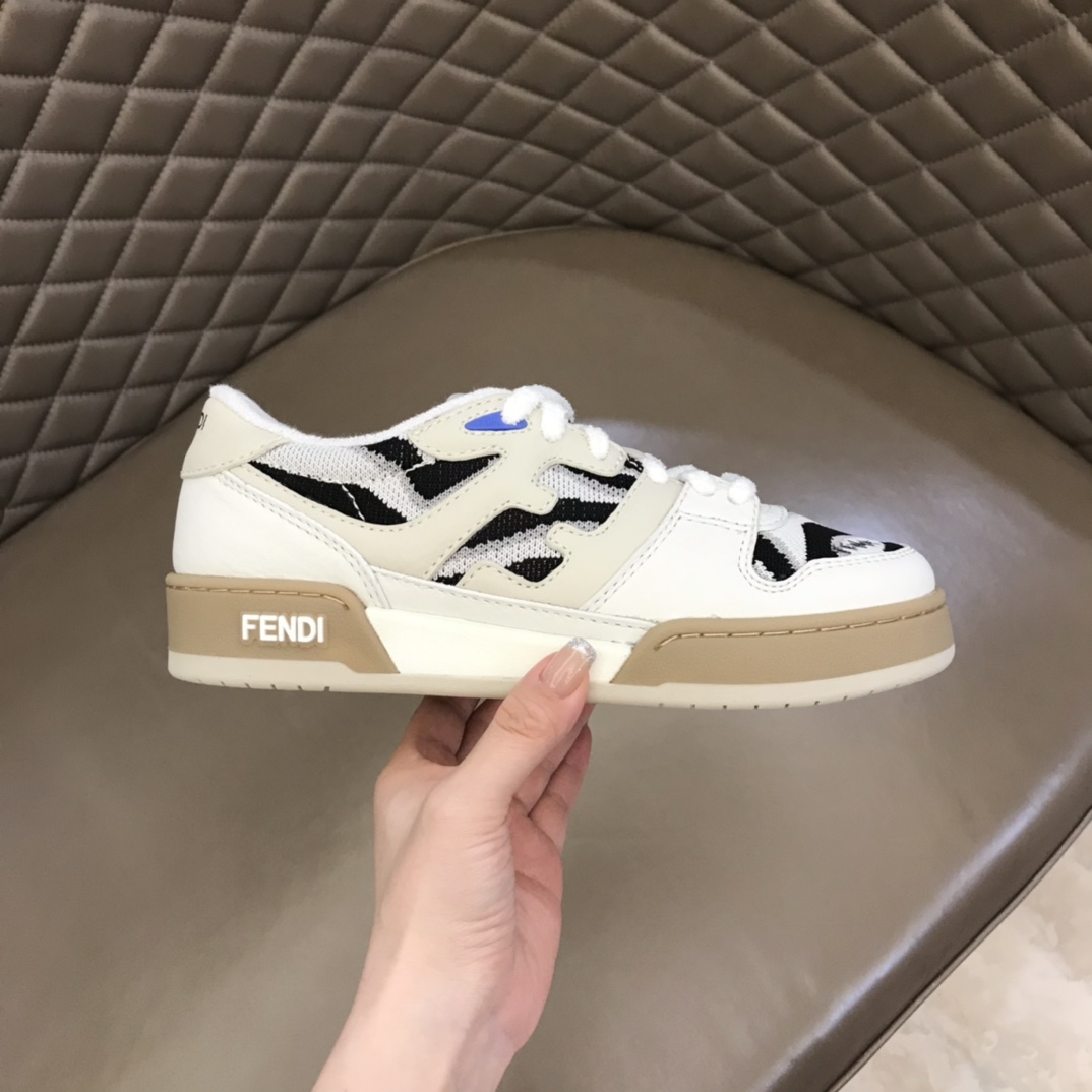 Fendi Match Low-Tops Sneakers - 