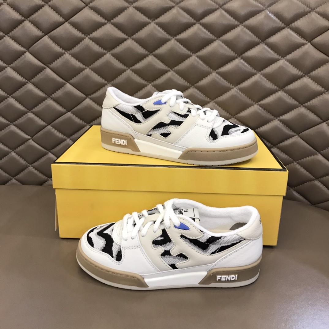Fendi Match Low-Tops Sneakers - 