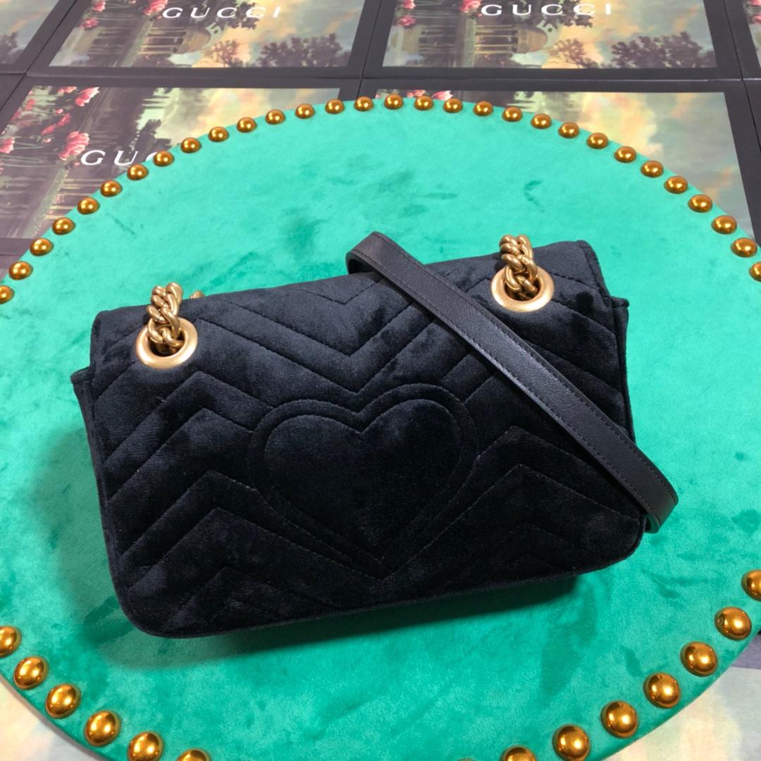 Gucci GG Marmont Mini Shoulder Bag(22-13-6cm) - 