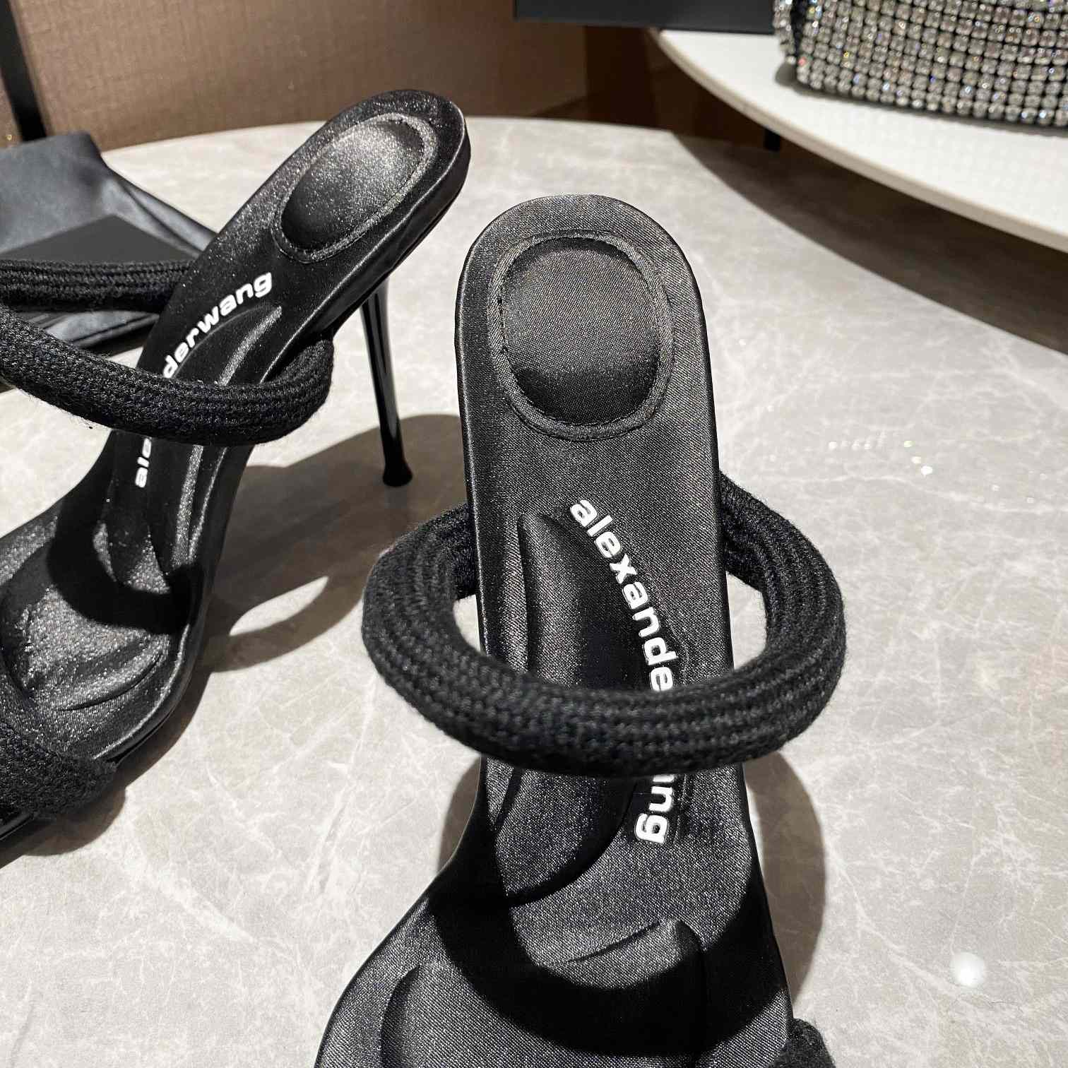 Alexander Wang Julie Padded Nylon Sandal  - 