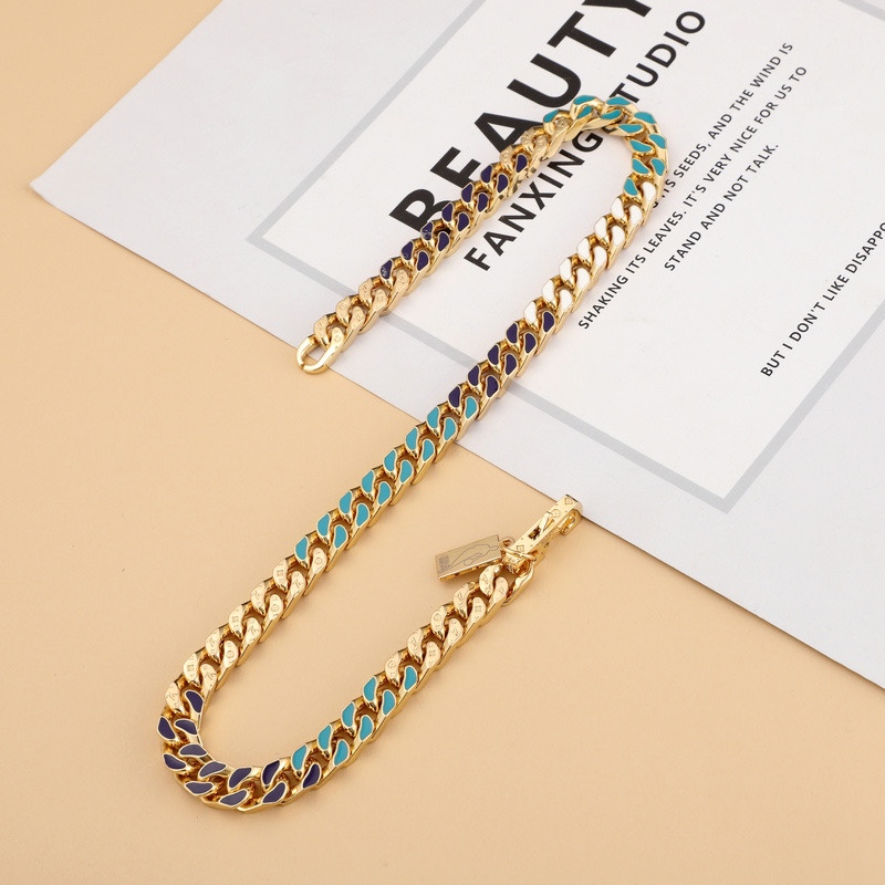Louis Vuitton x NBA Chain Links Necklace MP3052 - DesignerGu