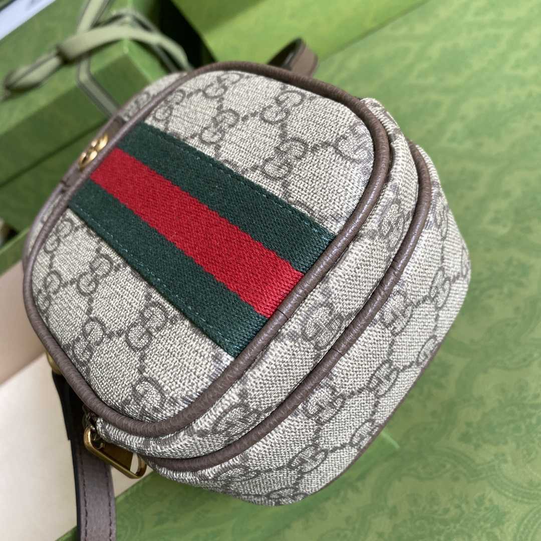 Gucci Ophidia GG Mini Bag(12-16-7cm)   - 