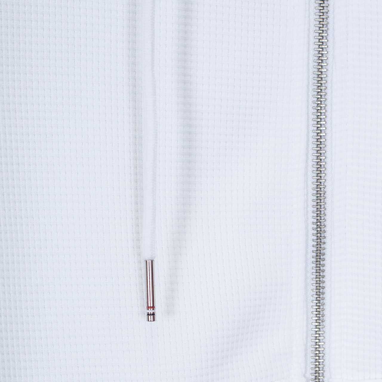 Thom Browne 4-Bar Zip-Up Cotton Hoodie - 