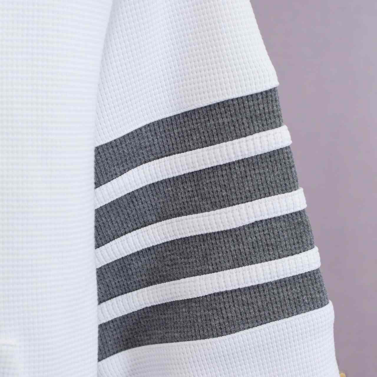 Thom Browne 4-Bar Zip-Up Cotton Hoodie - 