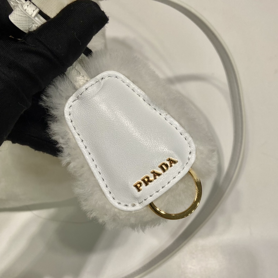 Prada Galleria Shearling Mini-Bag - 