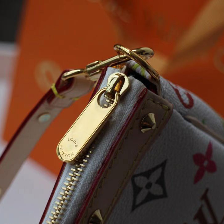 Louis Vuitton x Takashi Murakami Pochette Accessoires Clutch Bag(22-13cm) - 