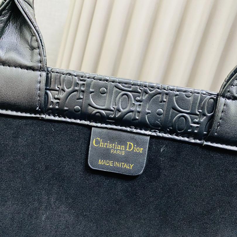 Dior Oblique Black Book Tote(42*16*32cm) - 