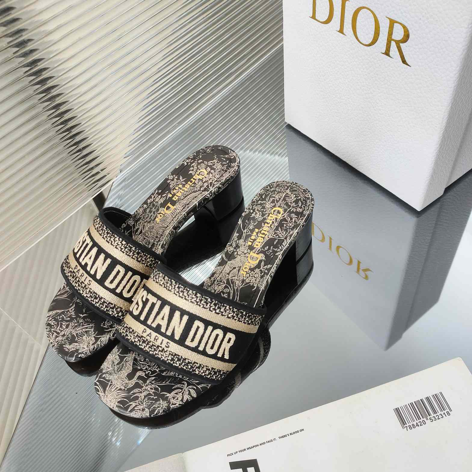 Dior Dway Open-Toe Pump - DesignerGu